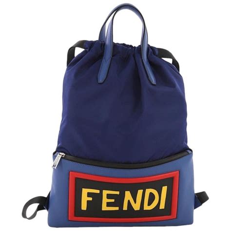 fendi monster backpack fake|fendi drawstring backpack.